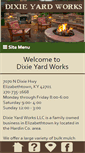 Mobile Screenshot of dixieyardworks.com